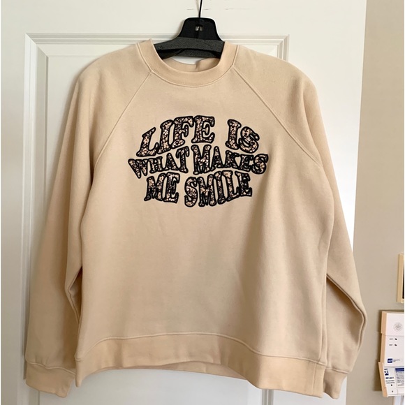 Sandro Life Graphic Sweatshirt size M - Picture 8 of 13